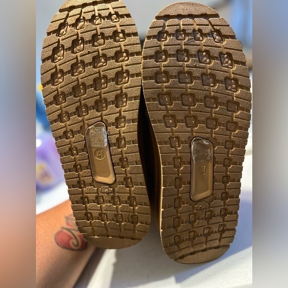 Mini Platform Boots Ankle Boots Fur Lined , Chestnut 41 (9-9.5) - Picture 6 of 6